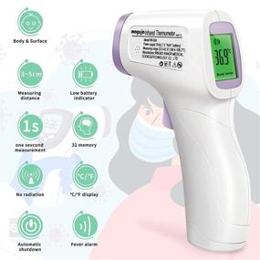 img 2 attached to Infrared Forehead Thermometer Maguja Touchless