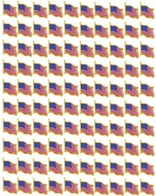 img 2 attached to TANG SONG 100PCS American Patriotic