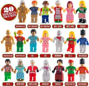 img 3 attached to 🎄 Assorted Minifigures for Christmas Stocking Decorations