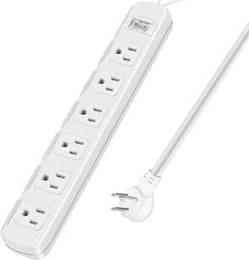 img 4 attached to Protector Extension Mountable Overload Protection Power Strips & Surge Protectors in Power Strips