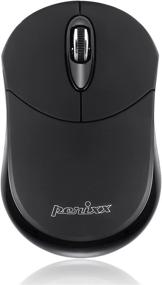 img 4 attached to 🖱️ Perixx PERIMICE-802B Wireless Bluetooth Mouse - Sleek & Portable Design for Windows, iOS, and Android Tablet - Black Rubber Black: A Must-Have Accessory