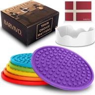 🌈 organize your rainbow drink coasters with barvivo coasters holder: sleek storage solution логотип