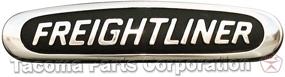 img 2 attached to Freightliner Chrome Grill Emblem 22 57546 000