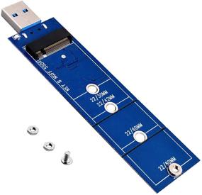 img 4 attached to 🔌 Адаптер JESOT M.2 to USB: Карта для чтения SSD B Key M.2 через USB 3.0, конвертер NGFF SATA для SDD на основе SATA 2230 2242 2260 2280 - Не требуется кабель