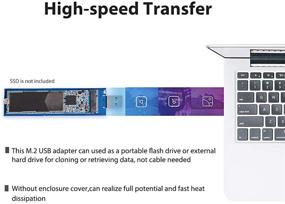 img 1 attached to 🔌 Адаптер JESOT M.2 to USB: Карта для чтения SSD B Key M.2 через USB 3.0, конвертер NGFF SATA для SDD на основе SATA 2230 2242 2260 2280 - Не требуется кабель