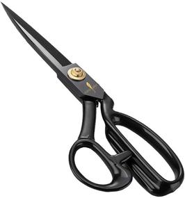 img 2 attached to 🔪 Versatile 8 Inch Professional Tailor Scissors: Ideal for Cutting Fabric, Leather, and More, Perfect for Home, Office, Artists, and Dressmakers