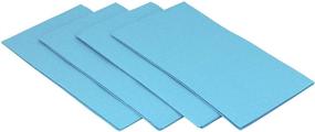img 1 attached to 🧻 Posh Setting Turquoise Paper Hand Towels - Disposable Cloth-Like Napkins for Kitchen, Bathroom, Weddings - Soft & Absorbent Napkins, 100 Pack