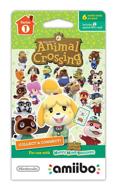 explore the world of animal crossing with series 1 single pack - 6 exclusive cards! logo