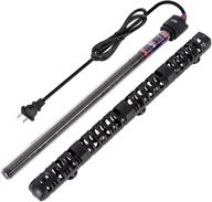 🐠 paste aquarium heater 100w 300w 500w submersible fish tank heater, 10-90 gallon fish heater with quartz glass and protective sleeve, suction cups, auto thermostat for freshwater and saltwater aquariums logo