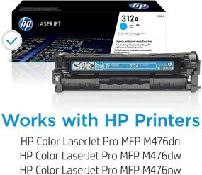 img 3 attached to HP 312A CF381A Синий тонер-картридж, совместимый с принтером HP Color LaserJet Pro M476