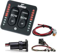 🚦 lenco marine 15170-001 led indicator tactile switch kit - enhance your single actuator system with pigtail wiring logo