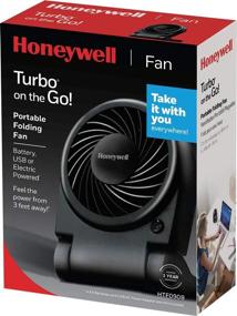 img 3 attached to Оставайтесь прохладными в любом месте с вентилятором Honeywell HTF090B Turbo on the Go Personal Fan