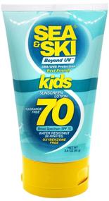 img 2 attached to 🏖️ Stay Safe in the Sun with Sea & Ski Kids SPF 70 Reef Friendly Fragrance-Free Sunscreen Lotion