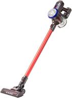 black/red monoprice cordless stick vacuum cleaner: enhance your cleaning experience! логотип