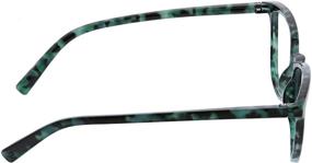 img 2 attached to Peepers by PeeperSpecs Women's Bengal Blue Light Filtering Glasses