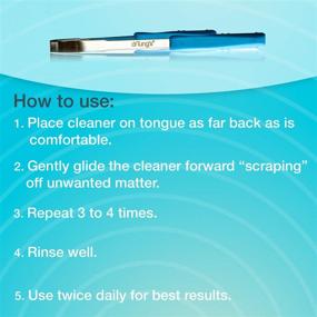 img 1 attached to Dr. Tung's Tongue Cleaner: 1 Count with Assorted Colors - Easy Oral Hygiene Solution