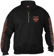 толстовка harley davidson eagle piston pullover логотип