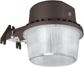 img 4 attached to 🔦 TORCHSTAR LED Barn Light, Photocell Dusk to Dawn Area Lights, Outdoor Security Flood Lighting, ETL & DLC Listed, Wet Location, 110-277V, Garage, Farm, 5-Year Warranty, 5000K Daylight, Bronze