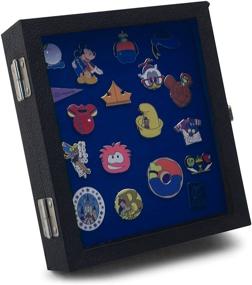 img 3 attached to 📌 Hobbymaster Compact Display Case for Collectible Pins: Disney, Hard Rock, Olympic, Political Campaign & More - Holds 20-50 Pins