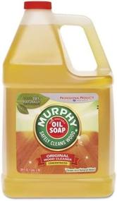 img 3 attached to 🌿 Murphy Oil Soap Concentrate - 1 Gallon Bottle - Natural Wood Floor & Paneling Cleaner - Ideal for Cabinets, Tables, Chairs, Laminated Surfaces, No-Wax Floors & More - Leaves No Residue - Dilute 1/4 Cup per Gallon of Water - Sold as Single Unit