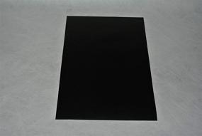 img 2 attached to Tyvek Black Printed Tyvek - Reverse White - 10 x A4 Sheet: Durable and Stylish Design