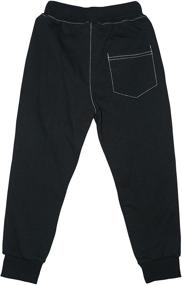 img 1 attached to KISBINI Athletic Sweatpant Trousers Camouflage Boys' Clothing