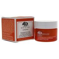 origins ginzing brightening and depuffing eye cream 👀 for unisex - 0.5 oz eye cream, 0.5 ounce,i0080521 logo