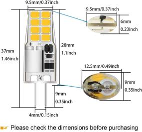 img 3 attached to 💡 High-Efficiency 20W 25W Bi-Pin Halogen Lights for Optimal Performance