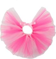 pawpatu hot pink and light pink handcrafted mesh tutu for dogs logo
