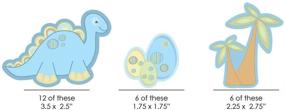 img 3 attached to 🦕 Big Dot of Happiness Baby Boy Dinosaur Cut-Outs - DIY Shaped Baby Shower Decorations - 24 Count