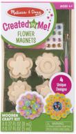 🎨 immerse in creativity with melissa & doug's magnetic stickers: a fun and interactive playtime essential logo