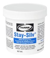 🔥 харрис sswf1 - флюс для пайки stay silv, 1 фунт, банка, белого цвета логотип