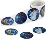 🎅 enchanting assortment of nativity scene stickers for the whole family logo