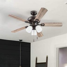 img 3 attached to 🏟️ Miller Park Ceiling Fan 44 in Bronze - Portage Bay 51442