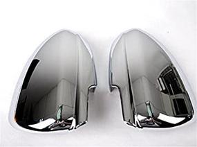 img 1 attached to 🚘 Enhance Your Chevy Cruze's Style with 2PCS Chrome Mirror Covers 2009-2014