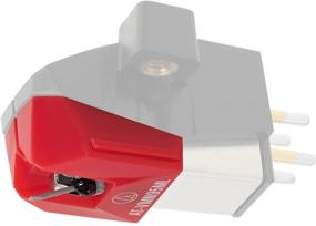 img 1 attached to Аудиотехника AT-VMN95ML микролинейный звукосниматель красного цвета - усовершенствованная замена для проигрывателей пластинок.