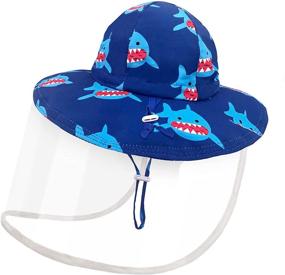 img 4 attached to 🎣 SEO-Enhanced Transparent Detachable Protective Fishing Bucket - Boys' Hats & Caps Accessories