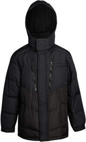 img 2 attached to Детская зимняя куртка Reebok - утепленный ветровка пуховик Bubble Puffer (размеры 4-20) - улучшить SEO