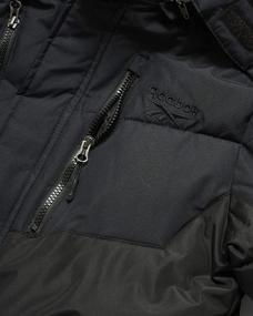 img 1 attached to Детская зимняя куртка Reebok - утепленный ветровка пуховик Bubble Puffer (размеры 4-20) - улучшить SEO