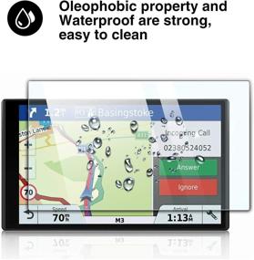 img 2 attached to 📱 YEE PIN DriveSmart 65 6.95" Display Glass Screen Protector & Traffic GPS Navigator - Touch Screen Protector for DriveSmart 65