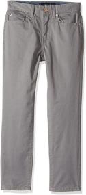 img 2 attached to 👖 Lucky Brand Boys' Stretch Twill Pant with 5 Pockets