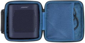 img 1 attached to Заменяемый чехол Co2Crea Hard Travel Case для Bose SoundLink Color 2 Bluetooth Speaker II (черный чехол в полуночно-синем цвете)