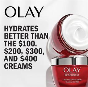 img 3 attached to 🎁 Olay Regenerist MicroSculpting Cream: Hyaluronic Acid & Niacinamide Moisturizer + Whip Travel Gift Set