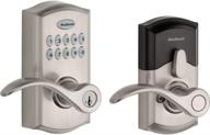 🔐 kwikset smart code 955 electronic lever, satin nickel in 99550-002 model логотип