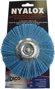 img 2 attached to 🔧 Dico Products 7200042 Nylox Wheel: Durable and Efficient Abrasive Wheel for Polishing and Finishing
