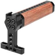 🎥 camvate brazilian wooden camera cage top handle grip logo