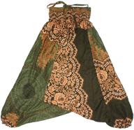 lofbaz harem flower child aladdin girls' clothing: versatile pants & capri collection logo