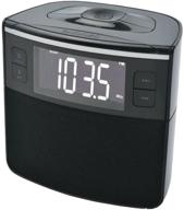 ⏰ sylvania scr1986bt-as bluetooth clock radio: auto-set dual alarm clock with usb charging for enhanced convenience+ logo