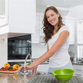 img 1 attached to 🧼 Resistant Silicone Kitchen Counter, Washable and Easy to Clean