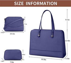 img 2 attached to 👜 Stylish and Practical Leather Crossbody Handbags & Wallets for Women